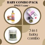 Tatsat Baby Wellness Combo A02- Baby oil + Baby kajal + 100 times washed ghee cream