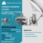 Top 10 list of Powder Transfer system manufacturer in india