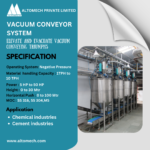 Top 10 list of Vacuum Conveyor manufacturer in india