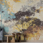 Colorful Abstract Wall Mural | Abstract Wallpaper