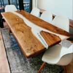 Artisan-Crafted Custom Epoxy Resin Wood Dining Tables Shopping Now