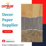 Decor Paper Supplier