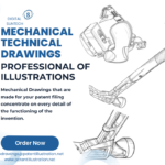 Mechanical Drawings | Mechanical Patent Drawings | Digital Suntech