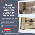 Small Modular Kitchen Design in Zirakpur