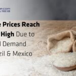 Thai Rice Prices Reach 2-Month High Due to Increased Demand from Brazil and Mexico