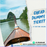 Cheap Dummy Ticket