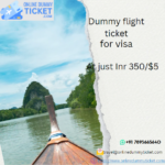 Dummy Flight Ticket For Visa