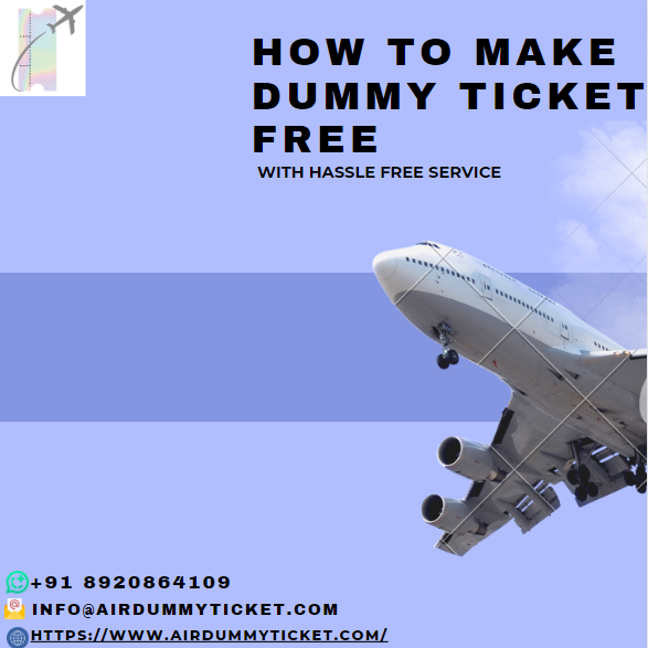 how to make dummy ticket free