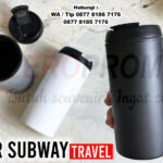 Souvenir Botol Minum Subway Travel Tumbler Promosi