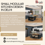 Small Modular Kitchen Design in Delhi