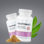 What are the natural ingredients in Neotonics for skin and gut wellness?