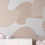 Soft Pastel Abstract Wall Mural – Giffywalls