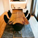 Modern Wooden Dining Table Design from Woodensure: Sleek and Stylish