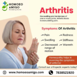 Welcome to Homoeo Amigo: Your Destination for the Best Homeopathic Treatment for Arthritis in Delhi