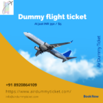 Dummy Flight Ticket