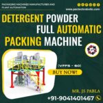 Efficient Detergent Soap Packing Machine for Seamless Packaging Results