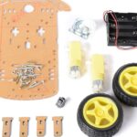 2 WD Smart Car Chassis Kit Unassambled