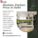 Modular Kitchen Price In Delhi | Regalo Kitchens