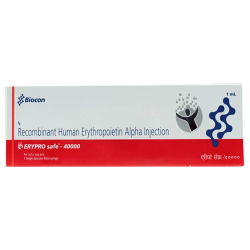 Erypro Safe 40000IU Injection – Recombinant Human Erythropoietin – Exporter from India to Singapore – Pilcare