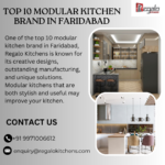 Top 10 Modular Kitchen Brand In Faridabad